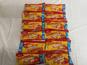 lot 206 image: 12 Packs of Starburst Gummies