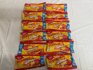 lot 207 image: 12 Packs of Starburst Gummies