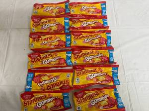 lot 208 image: 12 Packs of Starburst Gummies