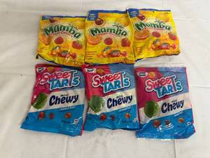 lot 230 image: Mamba Chews and Sweet Tart Chews