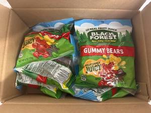 lot 145 image: 8 Bags of Black Forest Gummy Bears