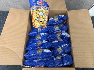 lot 150 image: 12 Packs of Bizcochitos Snack Crackers