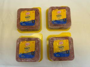 lot 128 image: F. 4x 16oz Oscar Mayer Lean Ham-Honey