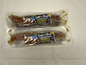 lot 142 image: 2x 1lb 3oz Pork Tenderloin-Cook in Bag-Peppercorn