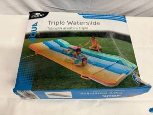 lot 7 image: Triple WaterSlide