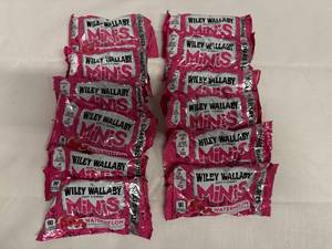 lot 15 image: 12x Wiley Wallaby Licorice Bites-Watermelon