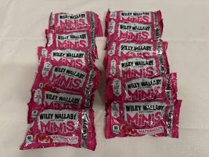 lot 17 image: 12x Wiley Wallaby Licorice Bites-Watermelon