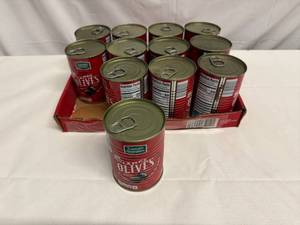 lot 28 image: 12x Large Black Olives