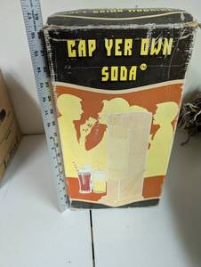 lot 920 image: Cap Yer Own Soda Home Soda Making Kit in Box
