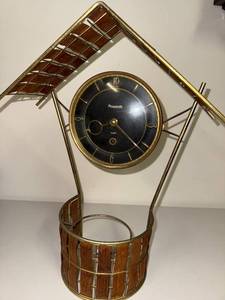 lot 586 image: Forestville 8-Day Wind-Up Clock in Wishing Well Design