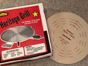 lot 15 image: Bethany Heritage Grill with Pastry Cloth and Accessories