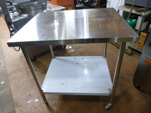 lot 8 image: Stainless Steel Table