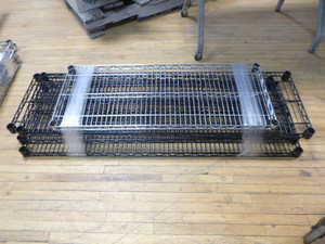 lot 61 image: Wire Shelves