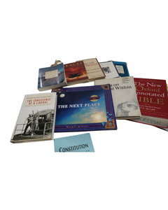 lot 18 image: A Diverse Collection of Books, Including Political, Spiritual & Self-Help Titles