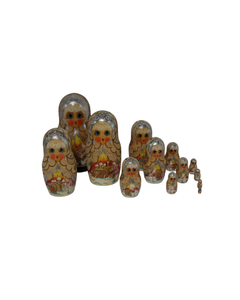 lot 99 image: Hand-Painted Russian Nesting Dolls (Matryoshka)