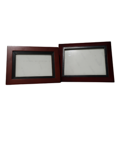 lot 55 image: Lot of Two Wooden Photo Frames