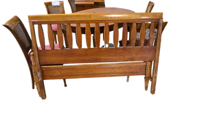 lot 23 image: Vintage Dixie Full-Size Bed Frame