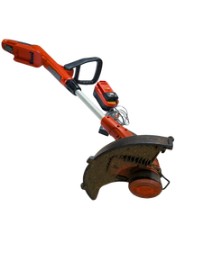 lot 144 image: Black & Decker Cordless Electric String Trimmer with Battery & Charger