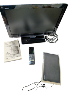 lot 146 image: Sharp Aquos 19-inch LCD TV - Perfect for Retro Gaming & Hobbyists