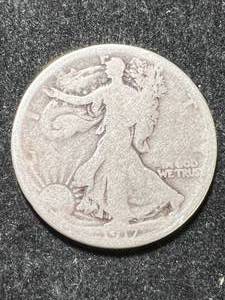 1917-S US WALKING LIBERTY HALF DOLLAR