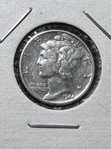 lot 06 image: 1944 US MERCURY DIME