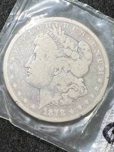 lot 16 image: 1878 US MORGAN SILVER DOLLAR