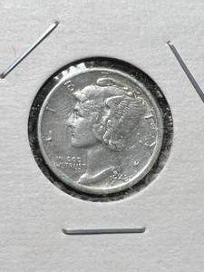 lot 40 image: 1943-D US MERCURY DIME