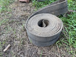 lot 36 image: 8 Wide Rubber Flat Belt