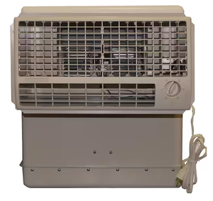 lot 10 image: Champion Cooler 2800 CFM 2-Speed Window Evaporative Cooler for 600 sq. ft. #WCM28