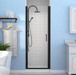 lot 111 image: Bathenum Frameless Pivot Shower Door