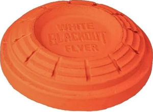 lot 115 image: LOT OF 2 135PCS White Flyer 108mm Blackout Trap and Skeet Clay Targets