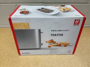 lot 213 image: ZWILLING Enfinigy 2 Slice Toaster