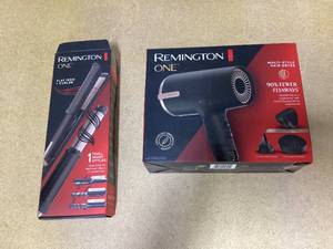 lot 420 image: Remington ONE Flat-IronCurlerHair Dryer