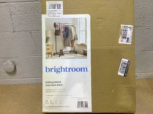lot 436 image: Brightroom Rolling Metal Garment Rack