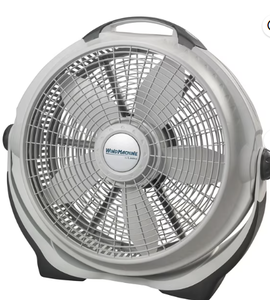 lot 411 image: Lasko Wind Machine 20 Pivoting Floor Fan with 3 Speeds