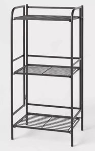 lot 433 image: Brightroom Folding 3 Shelves Black