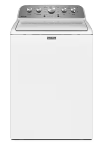 lot 21 image: Maytag 4.5 cu. ft. High-Efficiency White Top Load Washer Machine #MVW5430MW1