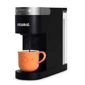 lot 25 image: Keurig K-Slim Single Serve K-Cup Pod Coffee Maker, Multistream Technology, 3 Brew Sizes, Slim and Sleek Design, 46oz Removable Reservoir, Black Customer Returns See Pictures