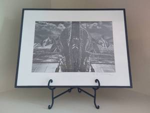 lot 30 image: Black & White Signed Airplane Photo