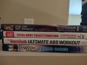 lot 65 image: Exercise DVDs