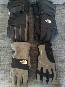 lot 77 image: Northface, Thinsulate & Isotoner Gloves