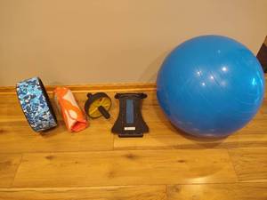 lot 121 image: Yoga & Exercise Items