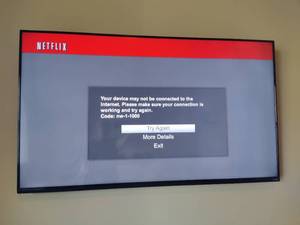 lot 123 image: 53 Vizio Flat Screen TV
