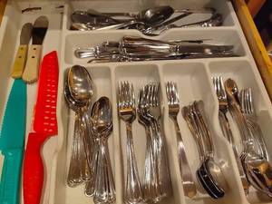 lot 157 image: Stainless Steel Utensils 