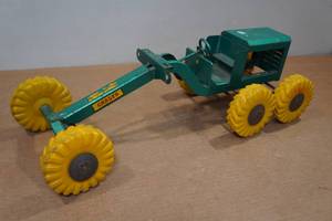 lot 9 image: Vintage Structo Road Grader Tractor