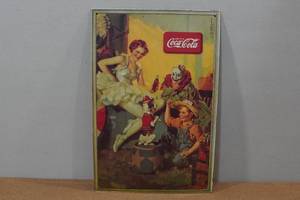 lot 69 image: Vintage Metal Coca-Cola Sign