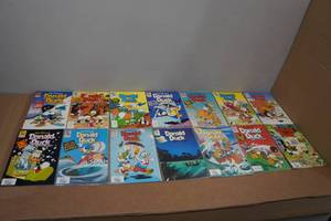 lot 84 image: 14 Donald Duck Comic Books