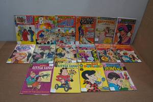 lot 90 image: Assorted Vintage Comic Books - Bunny, Young Love, Katie Keene