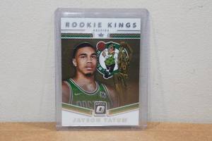 lot 113 image: 2018 Panini Donruss Optic Jayson Tatum Rookie Basketball Card