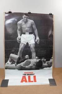 lot 128 image: Muhammad Ali & Sonny Liston Poster